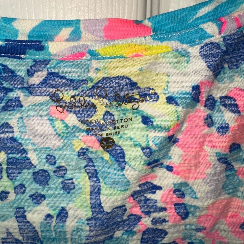 Lilly Pulitzer Tye Dye Shirt! - Picture 4 of 5